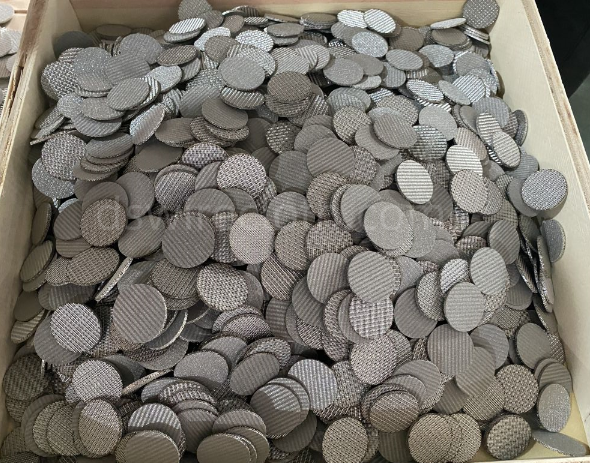 Sintered Mesh Filter Discs