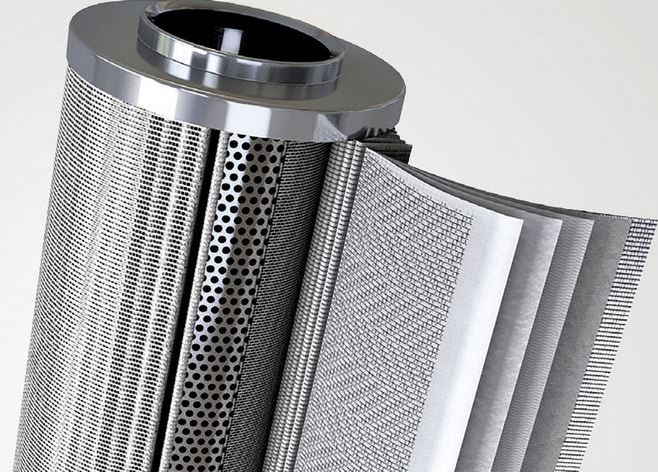 Epoxy coated wire mesh