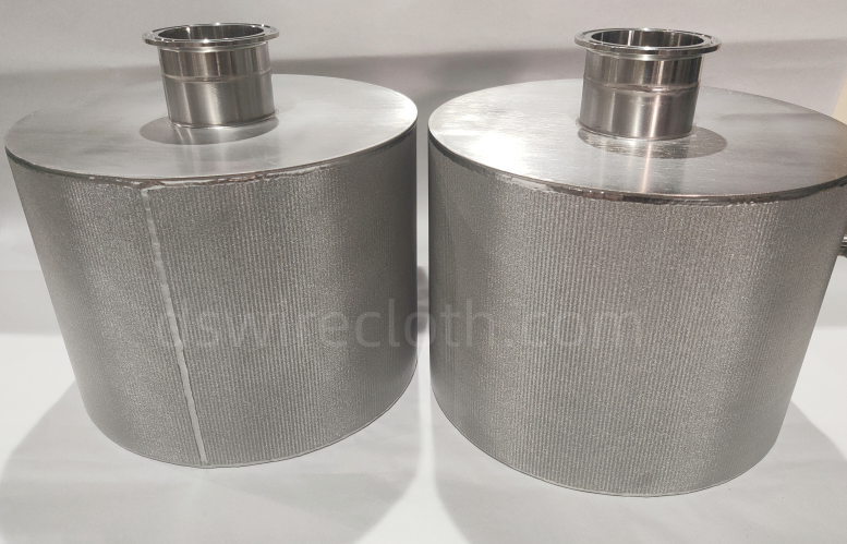 Hot gas filter elements