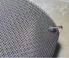 Final inspection before shipment--stainless steel mesh