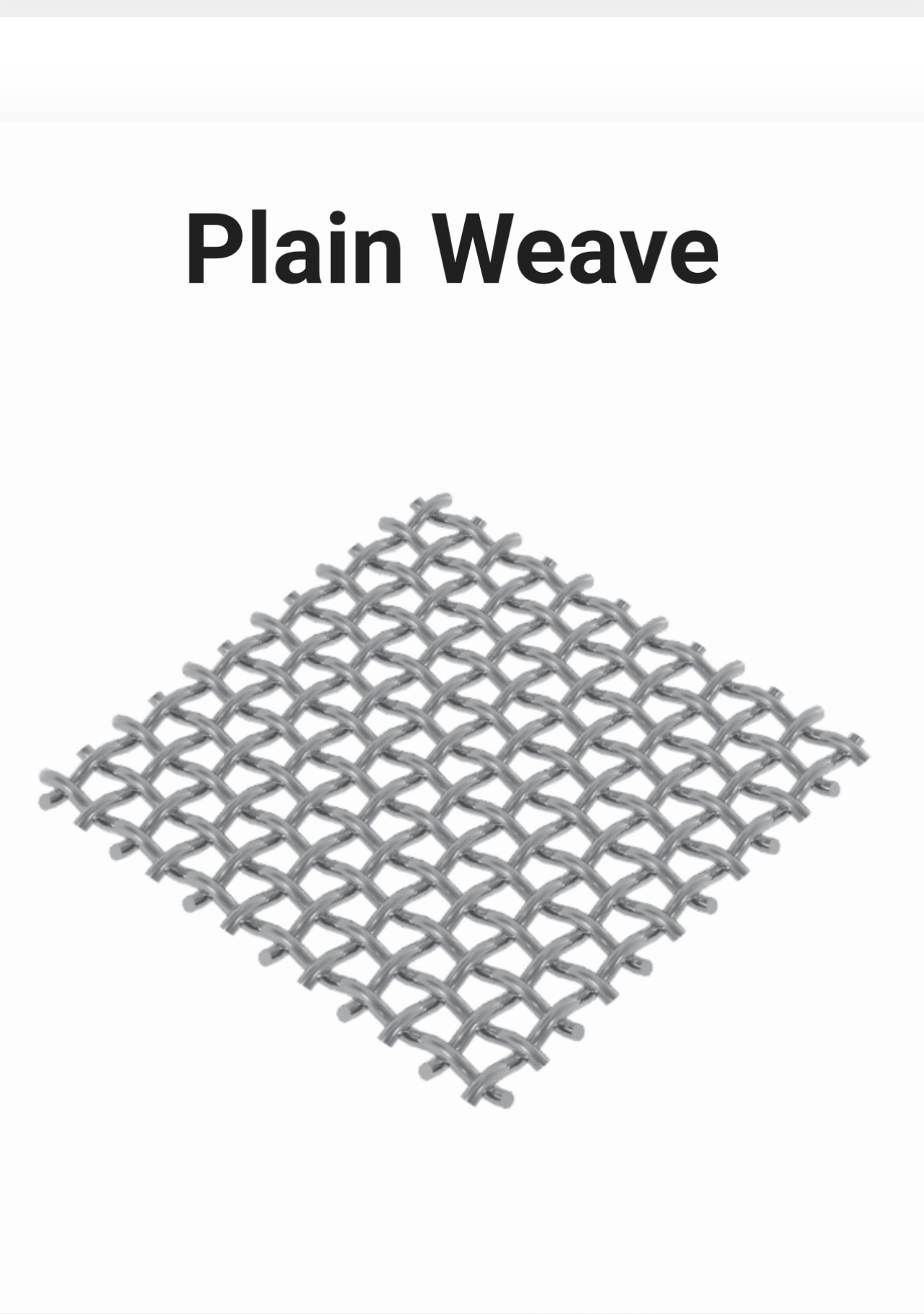 Metal Woven Mesh for Process of Molded Pulp