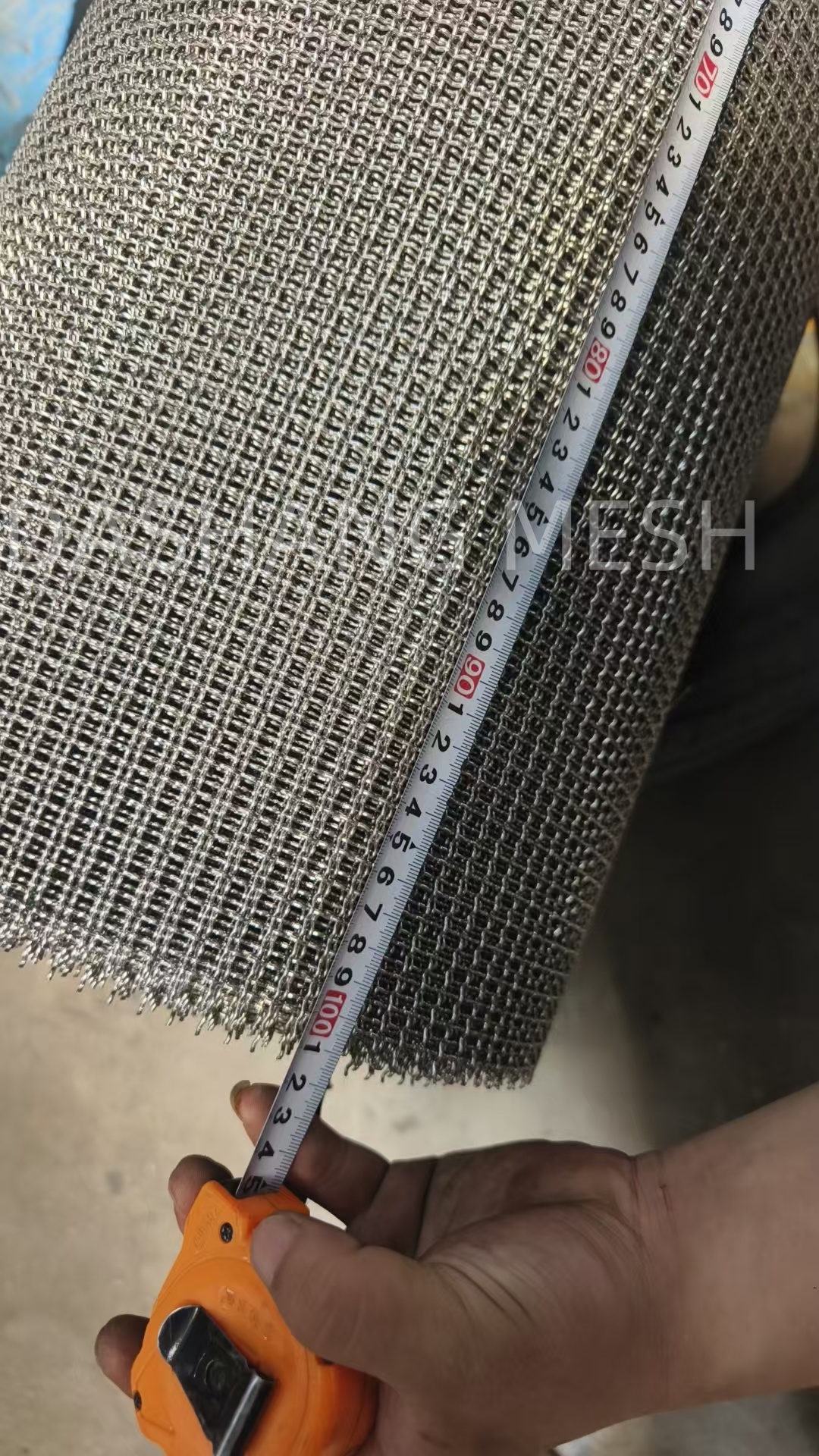 From which aspects does Dashang test the quality level of crimped wire mesh?cid=17