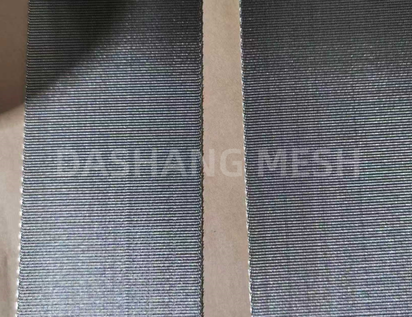 Reversed--Twill-Weave Mesh Belts