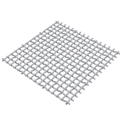 Stainless steel square mesh
