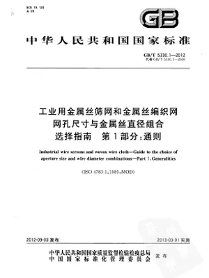 Industrial wire screens and woven wire cloth