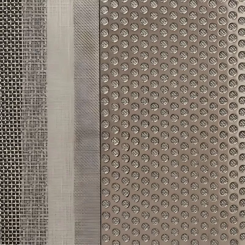 Perforated Plate Composite Sintered Mesh Perforated Plate Composite Sintered Mesh