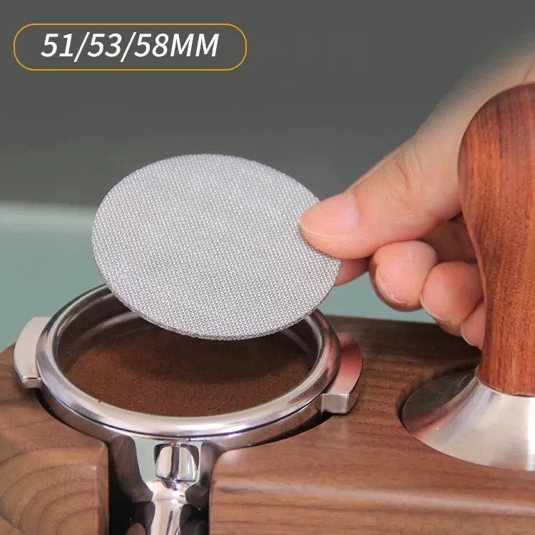 Coffee machine secondary water distribution network sintered coffee tablets