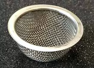 Customized stainless steel filter cap