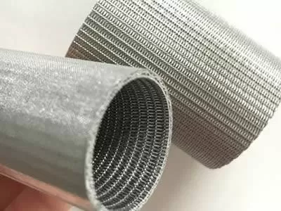 Sintered mesh--sintered filter element products