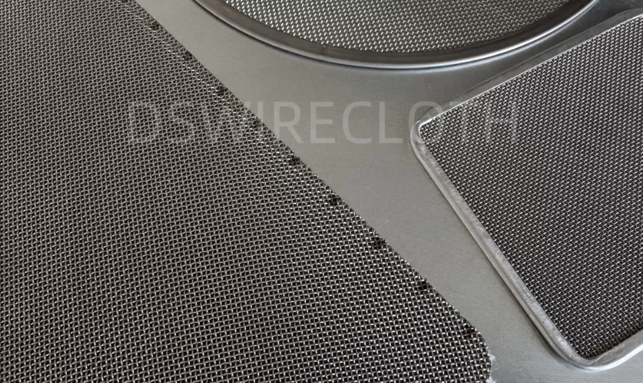 Spot welding circular Filter & Framed Screen Packs