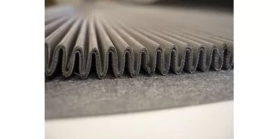 Metal fiber sintered filter element