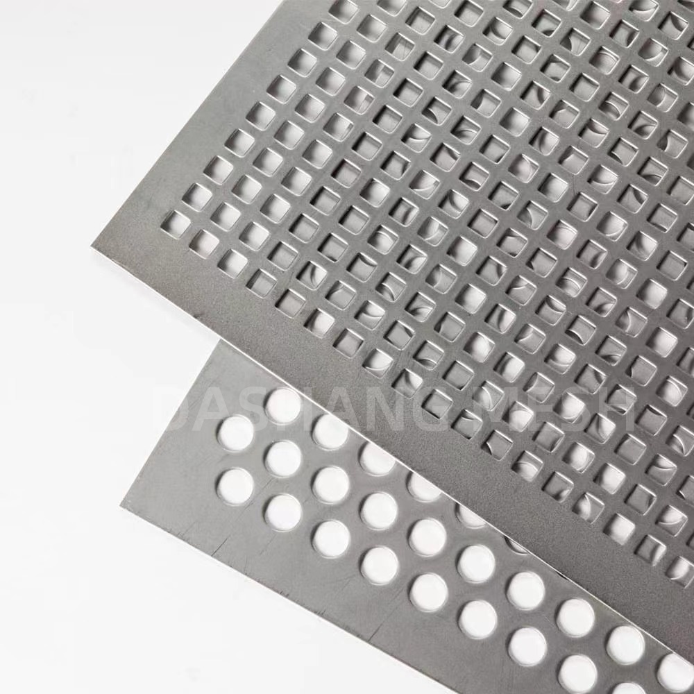 Stainless steel perforated sheet