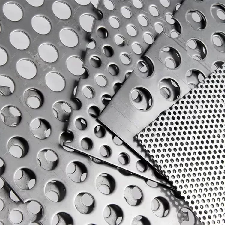 Stainless steel perforated sheet