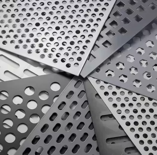 Stainless steel perforated sheet