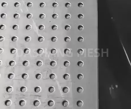 Stainless steel perforated sheet