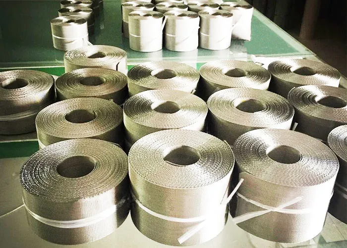 Reversed-Twill-Weave Mesh Belts