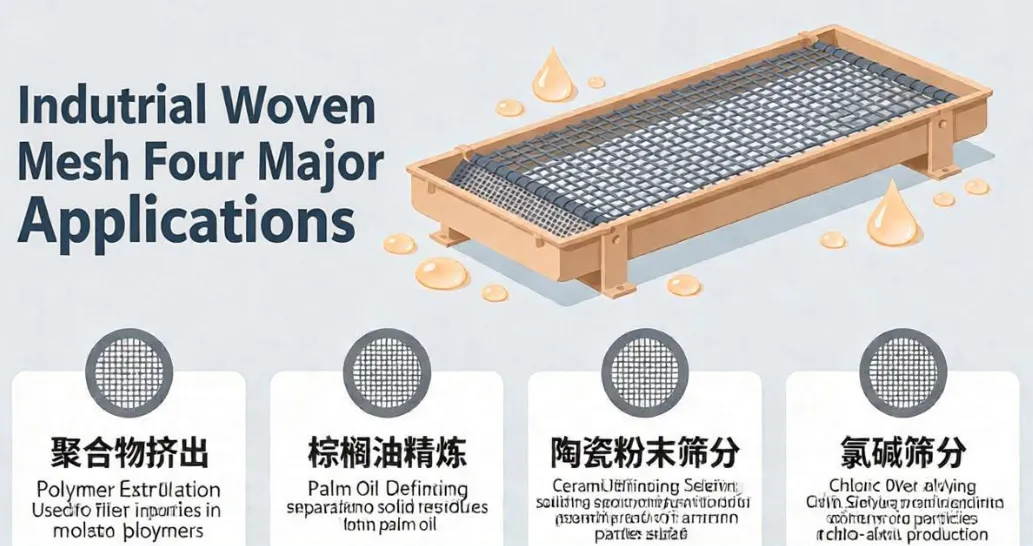 Four Industries, One Mesh: A Practical Integration Guide for Stainless Steel Woven Wire Mesh