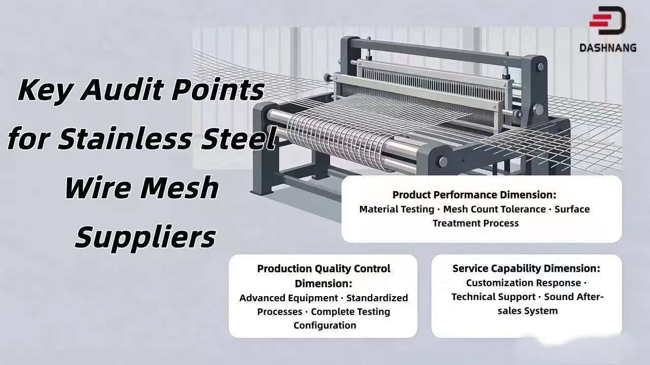 Vertical Integration of Stainless Steel Wire Mesh: How Purchasing Teams Vet Suppliers